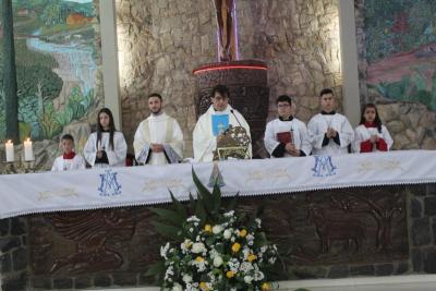 Missa de aÃ§Ã£o de graÃ§as encerrou as celebraÃ§Ãµes da 37Âª ediÃ§Ã£o da Festa em louvor a N. Sra. Aparecida de Laranjeiras do Sul